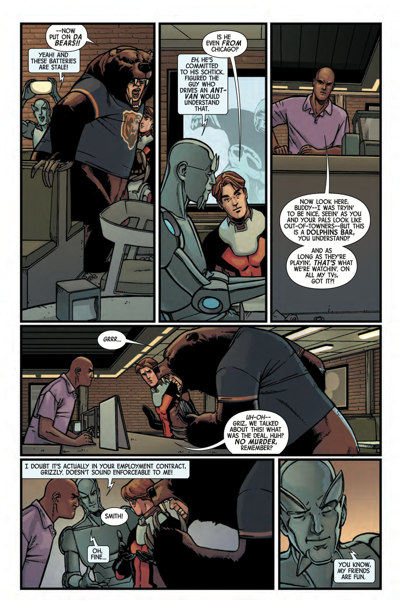 Illustration for article titled Exclusive Marvel preview: Hank Pym and Scott Lang team up in Ant-Man Annual #1